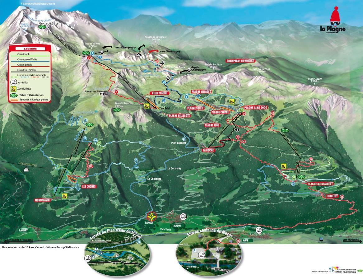 Y'Hello Studio Macot-la-Plagne Exterior photo